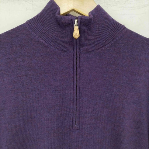 ブルックスブラザーズ BROOKS BROTHERS saxon wool ハーフジップ ニット メンズ import:S
