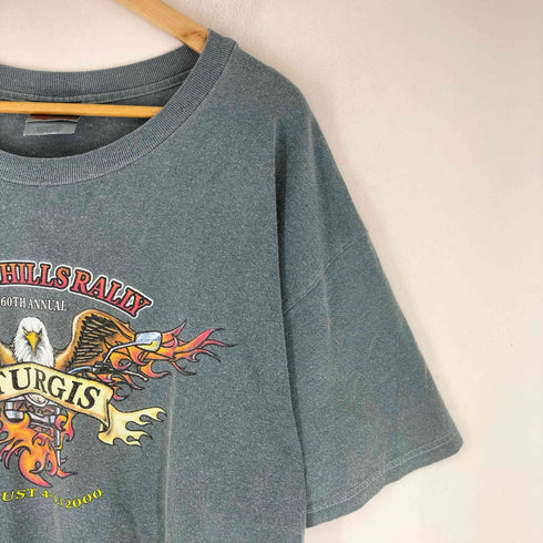 ヘインズ Hanes 90S STURGIS MOTORCYCLE RALLY Tシャツ メンズ JPN:L