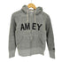 アメリカーナ Americana AMEY プリント 裏起毛 ダブルジップ スウェットパーカー レディース JPN:M