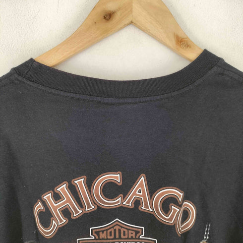 ハーレーダビッドソン HARLEY-DAVIDSON 00S MADE IN USA 両面プリント 半袖 Tシャツ メンズ JPN:M