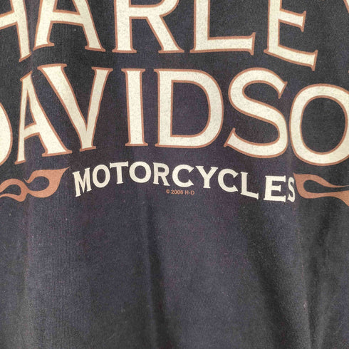 ハーレーダビッドソン HARLEY-DAVIDSON 00S MADE IN USA 両面プリント 半袖 Tシャツ メンズ JPN:M