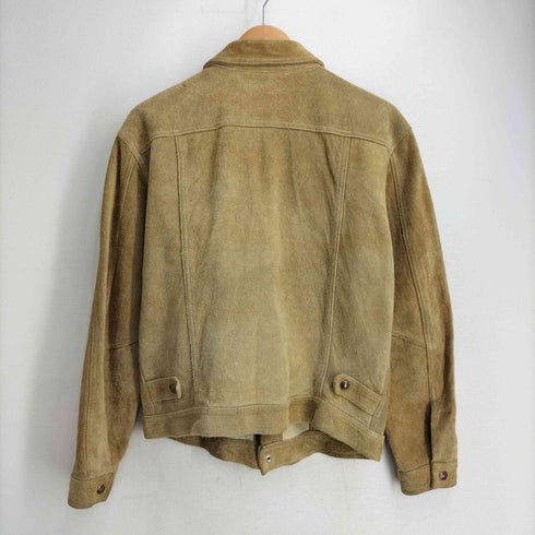 アンダーカバー UNDERCOVER 97-98AW LEAF期 ライン スエード カウレザー ジャケット メンズ L