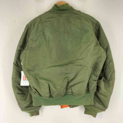 アルファインダストリーズ ALPHA INDUSTRIES 90S MADE IN USA IDEALジップ MA-1 ジャケット メンズ JPN:M