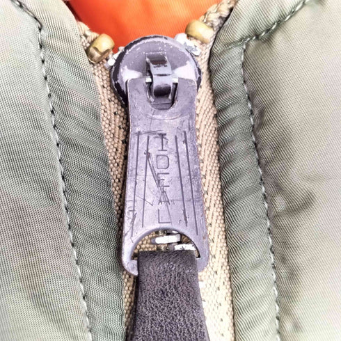 アルファインダストリーズ ALPHA INDUSTRIES 90S MADE IN USA IDEALジップ MA-1 ジャケット メンズ JPN:M