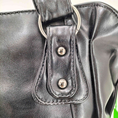 2WAY フェイクレザー ショルダーバッグ レディース