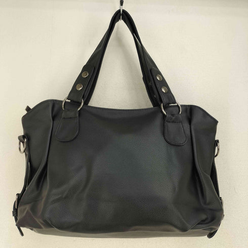 2WAY フェイクレザー ショルダーバッグ レディース