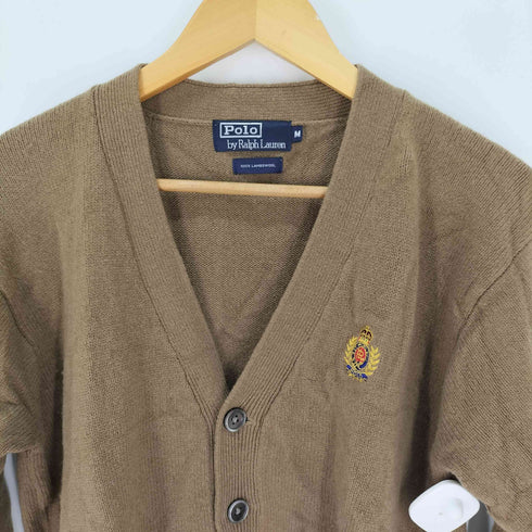 ポロラルフローレン POLO RALPH LAUREN エンブレム ウール カーディガン メンズ JPN:M