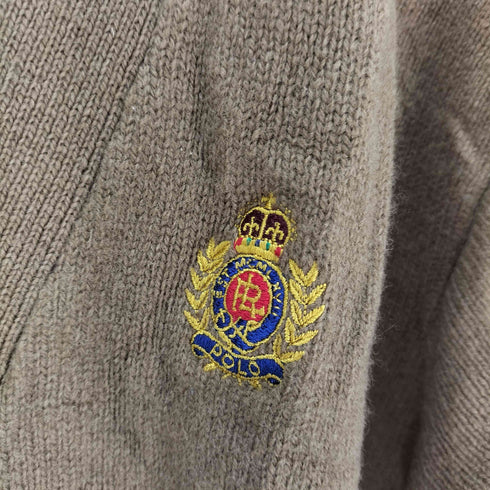 ポロラルフローレン POLO RALPH LAUREN エンブレム ウール カーディガン メンズ JPN:M
