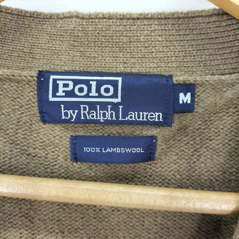 ポロラルフローレン POLO RALPH LAUREN エンブレム ウール カーディガン メンズ JPN:M