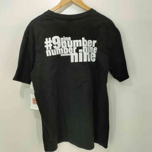 N NUMBER N(N)ボックスロゴ & ナンバーナインバックロゴ Tシャツ メンズ JPN:4