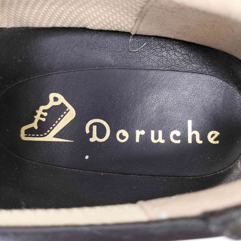 ドルチェ doruche スタッズ ラインストーン スリッポン レディース JPN:24.5 EEE