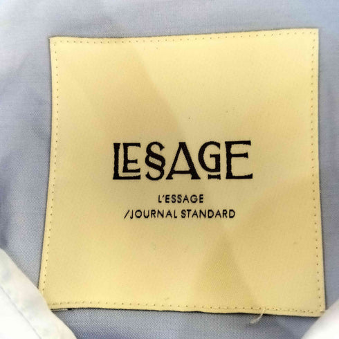 ジャーナルスタンダードレサージュ JOURNAL STANDARD Lessage 25SS CPムジ/ストライプデザインシャツ レディース