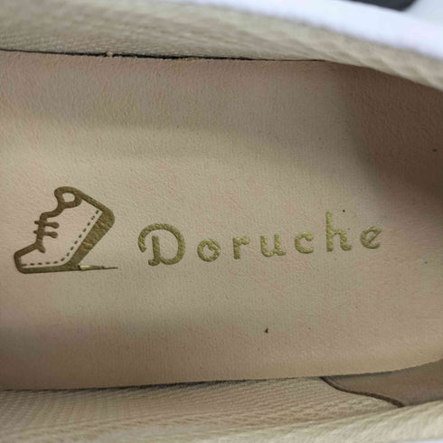 ドルチェ doruche フラワー パンチング スリッポン レディース JPN:24.5 EEE