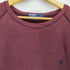 ポロバイラルフローレン Polo by RALPH LAUREN 90s ポニー刺繍 裏起毛 アクリル混 コットン ラグラン クルーネックスウェット メンズ import:L