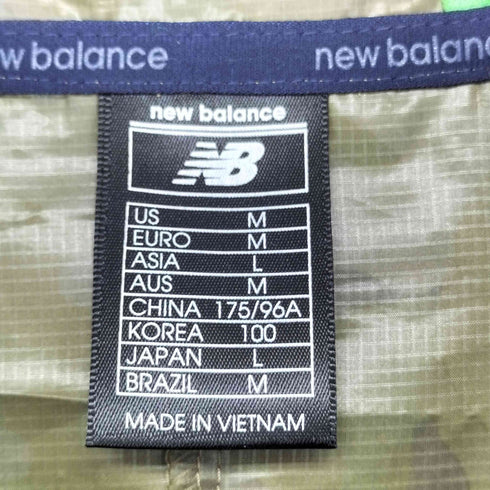 ニューバランス NEW BALANCE 迷彩柄 ジップアップパーカー メンズ JPN:L