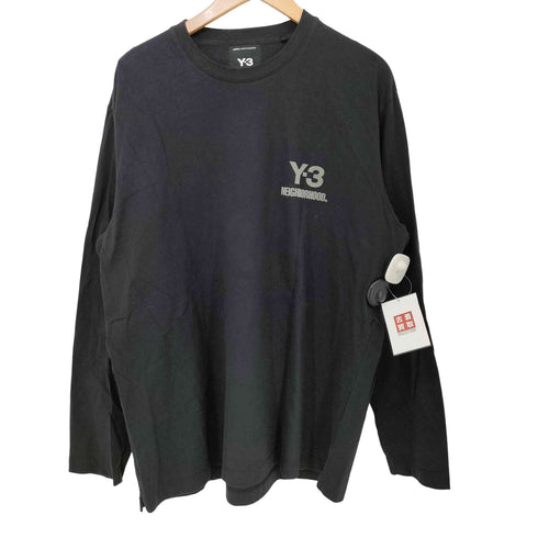 ワイスリー Y-3 25AW ロゴ グラフィック プリント ロングスリーブ Tシャツ メンズ JPN:L