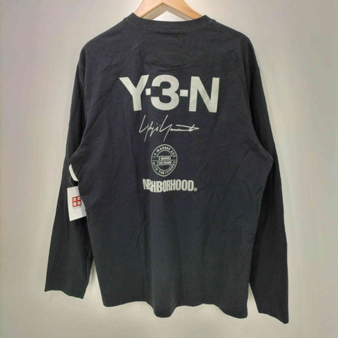 ワイスリー Y-3 25AW ロゴ グラフィック プリント ロングスリーブ Tシャツ メンズ JPN:L