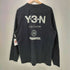 ワイスリー Y-3 25AW ロゴ グラフィック プリント ロングスリーブ Tシャツ メンズ JPN:L