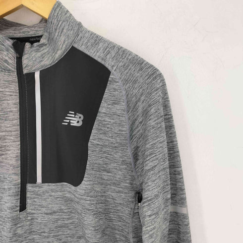 ニューバランス NEW BALANCE ヒートグリッド ハーフジップ トレーナー レディース JPN:L
