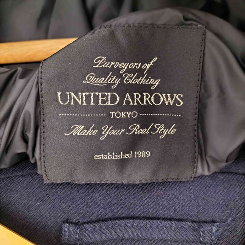 ユナイテッドアローズ UNITED ARROWS ライナーダウン付き ハーフ ステンカラーコート メンズ JPN:L