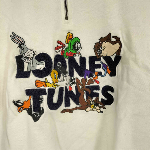 キャラクターハーフジップスウェット メンズ import:M