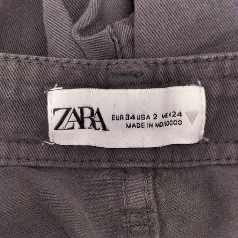 ザラ ZARA ストレート カーゴ パンツ レディース US 2