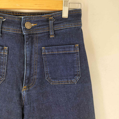ザラ ZARA マリン デニム パンツ レディース US 4