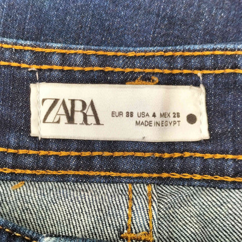ザラ ZARA マリン デニム パンツ レディース US 4
