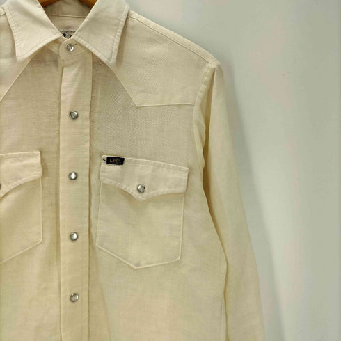 リー Lee 70-80S USA製 ウエスタン L/S シャツ 襟芯 メンズ import:M