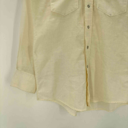リー Lee 70-80S USA製 ウエスタン L/S シャツ 襟芯 メンズ import:M