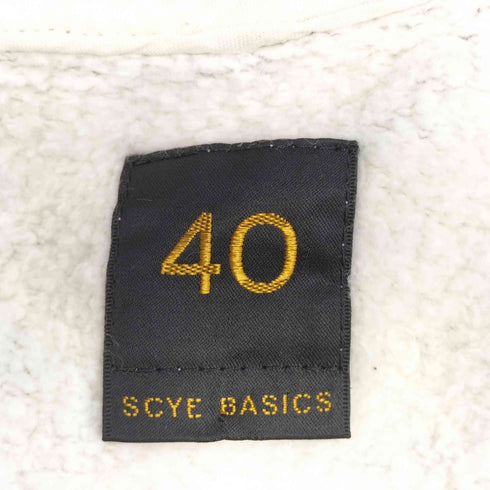 サイベーシックス SCYE BASICS ジップアップパーカー レディース 40