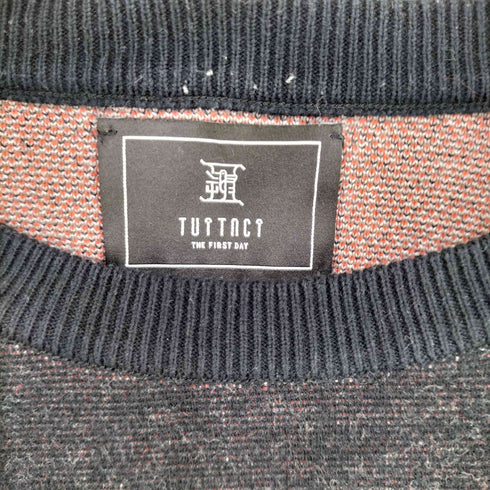 22AW Tuitaci ツイタチ 人物 デザイン クルーネック ニット メンズ 3