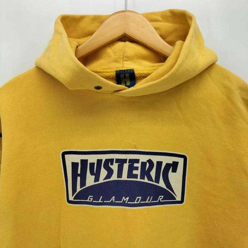 ヒステリックグラマー HYSTERIC GLAMOUR 90s Hタグ ボックスロゴ プルオーバーパーカー レディース FREE