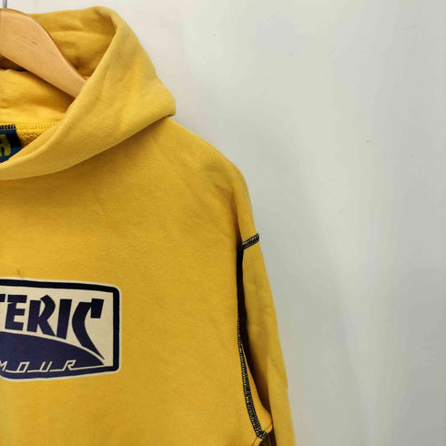 ヒステリックグラマー HYSTERIC GLAMOUR 90s Hタグ ボックスロゴ プルオーバーパーカー レディース FREE
