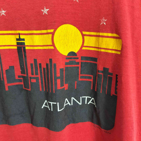 ATLANTA アトランタ フロント プリント 半袖シャツ メンズ