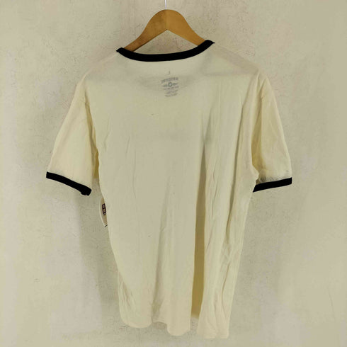 BLUESCENTRIC バンドプリント クルーネック リンガー Tシャツ メンズ L