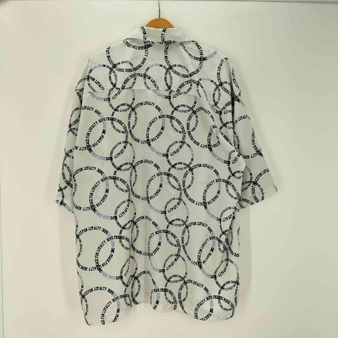 ショーンジョン Sean john サークル ロゴ オープンカラー シャツ 開襟 メンズ import:XXL