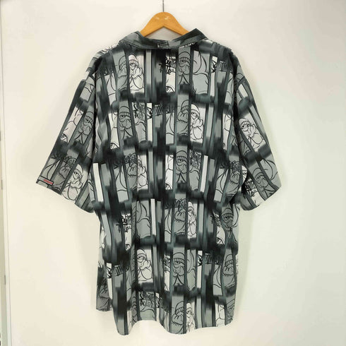 サウスポール SOUTHPOLE 90-00S Bボーイ 総柄 オープンカラー 開襟 S/S シャツ B系 メンズ