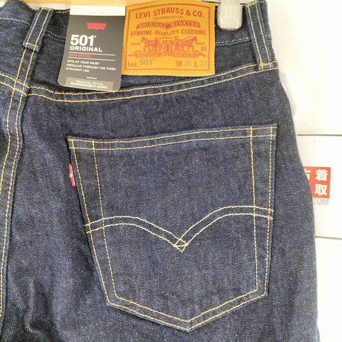 リーバイス Levis 501 オリジナルフィット ワンウォッシュ メンズ 30×32