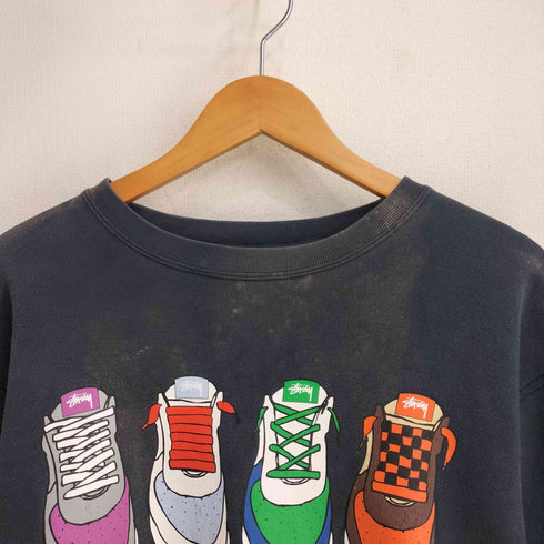 ステューシー Stussy 90S -00S スニーカー4足 プリント スウェット メンズ L