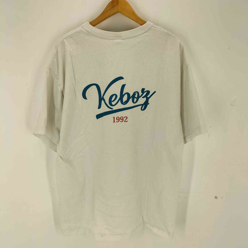 ケボズ KEboz ロゴ プリント 半袖Tシャツ メンズ XLARGE