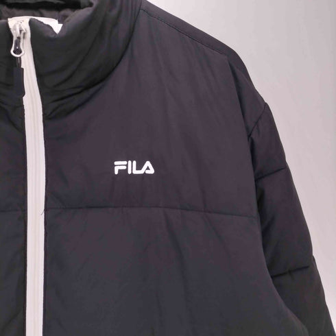 フィラ FILA ロゴ刺繍 中綿 ジップアップ ジャケット メンズ import:L