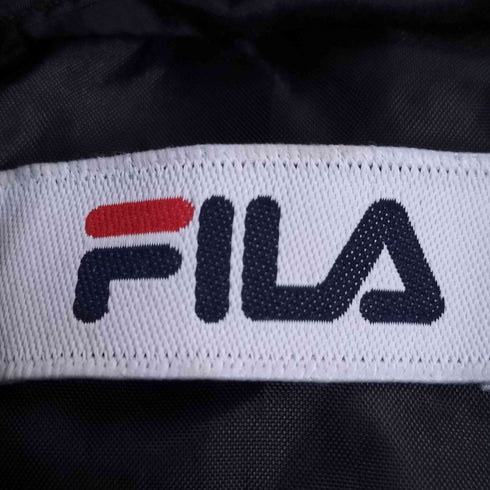 フィラ FILA ロゴ刺繍 中綿 ジップアップ ジャケット メンズ import:L