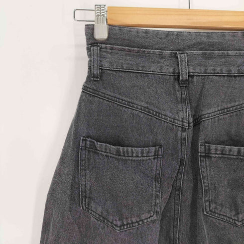 ダズリン dazzlin ダブルハイウエストワイドデニムパンツ レディース JPN:XS