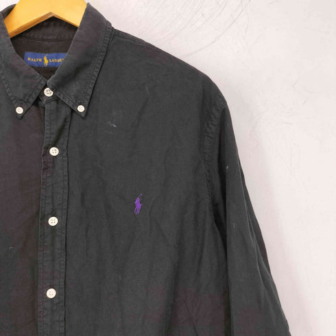 ポロラルフローレン POLO RALPH LAUREN ポニー刺繍 ボタンダウンオックスフォードシャツ メンズ import:XL