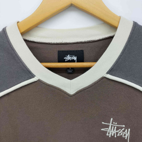 ステューシー Stussy 20aw Panel V Neck LS Tee メンズ import:S