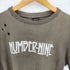 N NUMBER 05SS NIGHT CRAWLER 期 ナイト期 本人期 散弾銃ダメージ加工 S/S Tシャツ archives メンズ 2