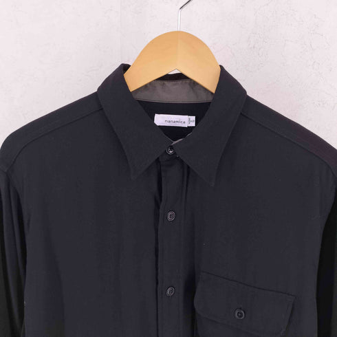 ナナミカ nanamica Wool CPO Shirt 長袖 シャツ メンズ S