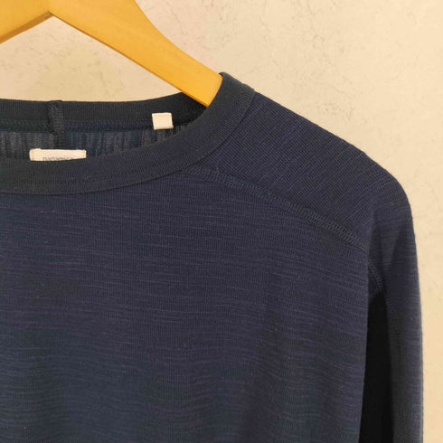 ナナミカ nanamica ラグラン スリーブ クルーネック 長袖 Tシャツ メンズ L