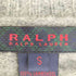 ラルフローレン RALPH LAUREN クラウン刺繍 ラムズウールクルーネックカーディガン レディース import:S